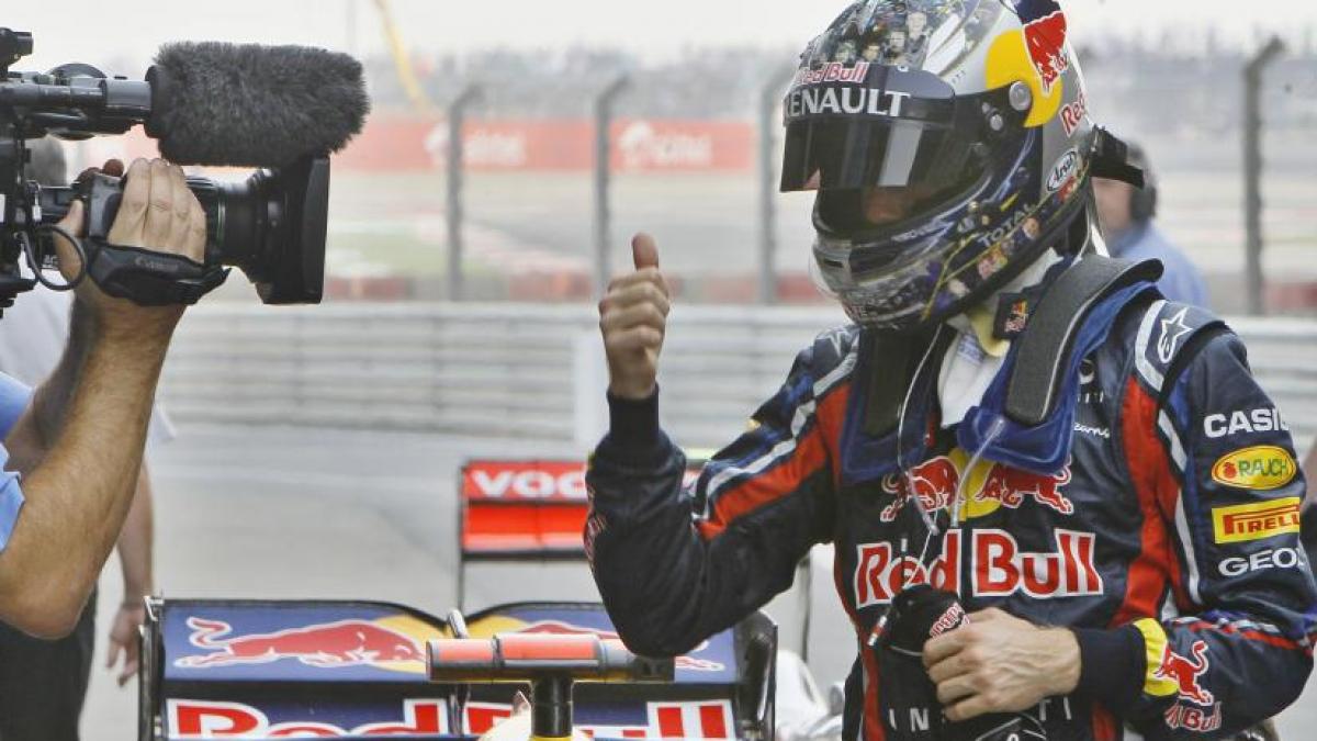 sebastian vettel va pleca din pole position in marele premiu al indiei