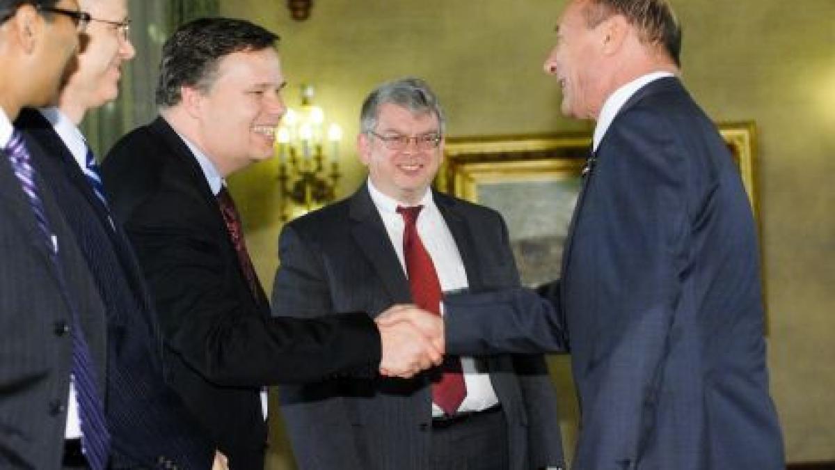 delegatia fmi s a intalnit cu presedintele traian basescu