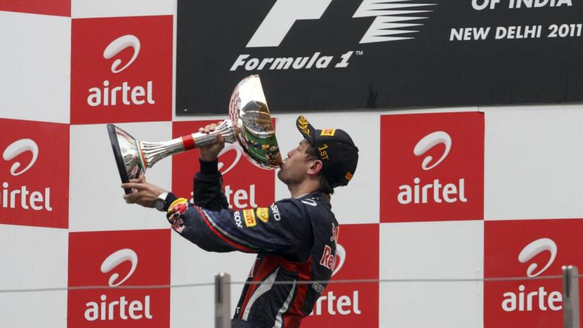 sebastian vettel a castigat editia inaugurala a marelui premiu al indiei