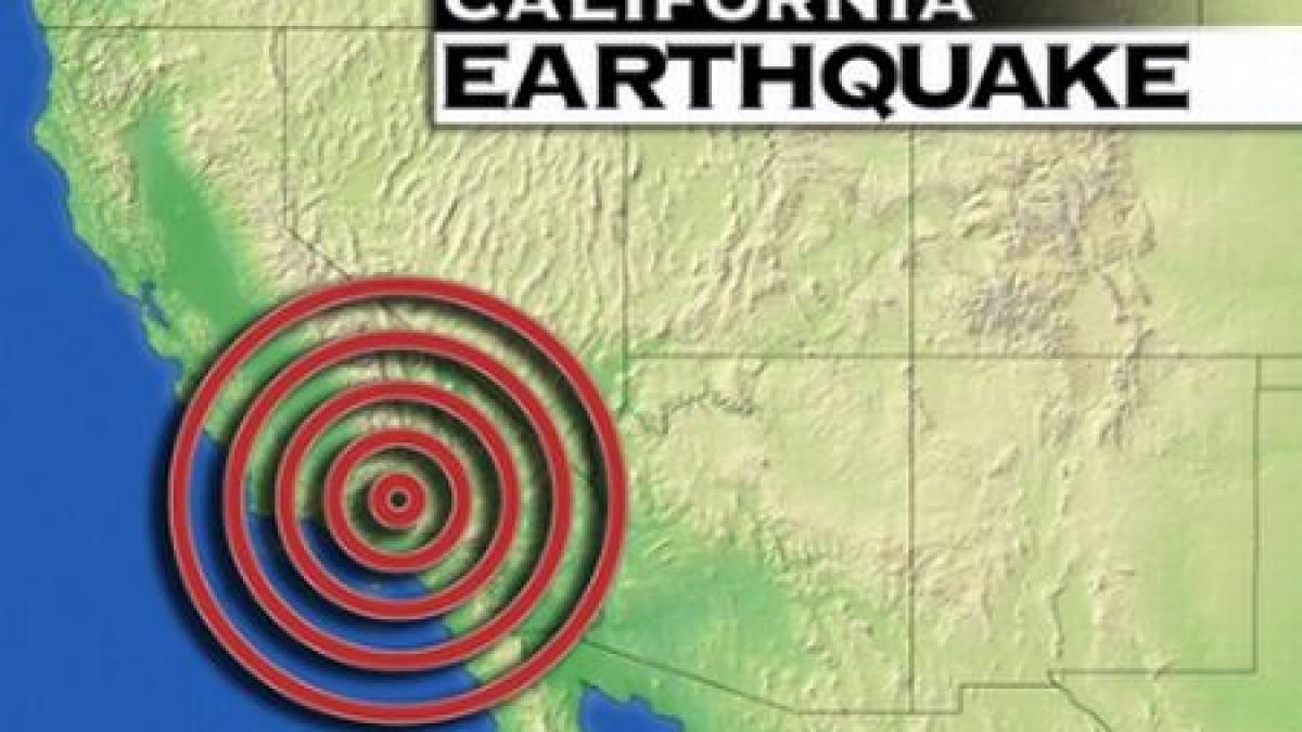 cutremur de 6 5 pe scara richter in apropierea californiei
