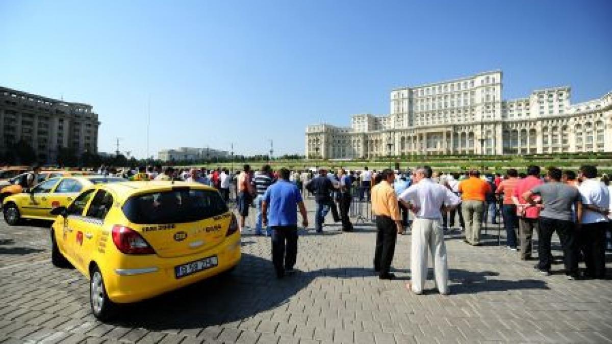 taximetristii protesteaza astazi in capitala vezi care sunt nemultumirile lor
