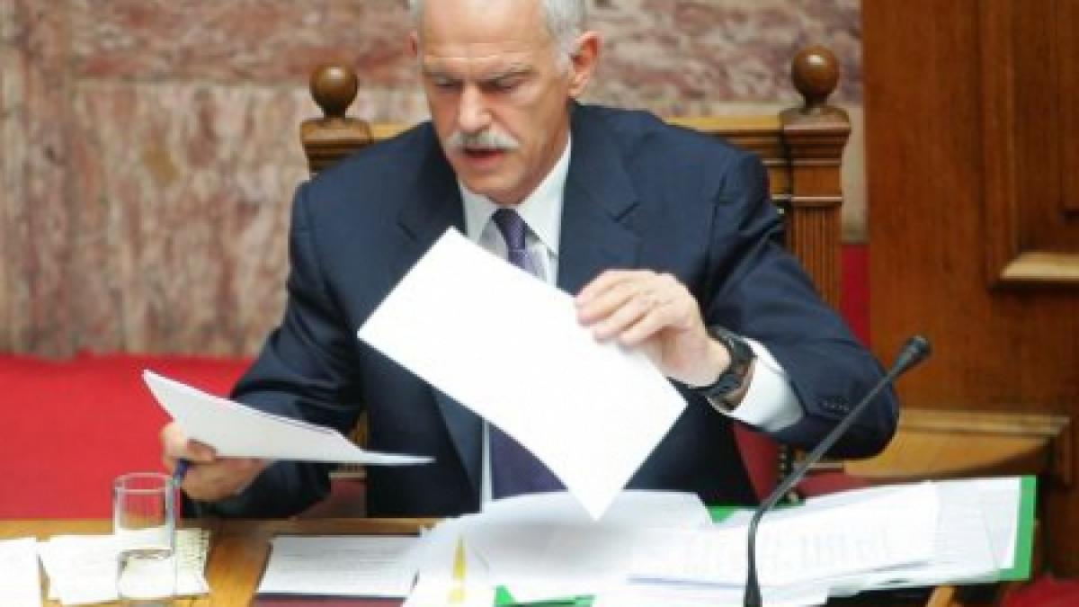premierul grec anunta inceperea negocierilor cu opozitia pentru formarea unui nou guvern