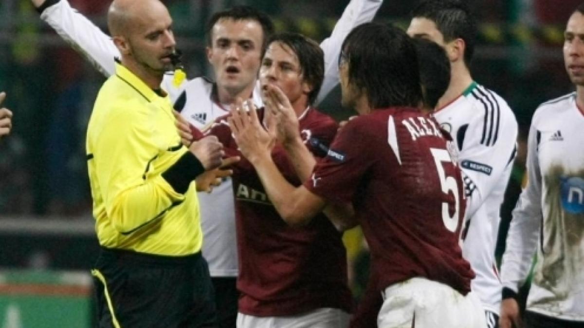 rapid a fost eliminata din europa league dupa 1 3 la varsovia