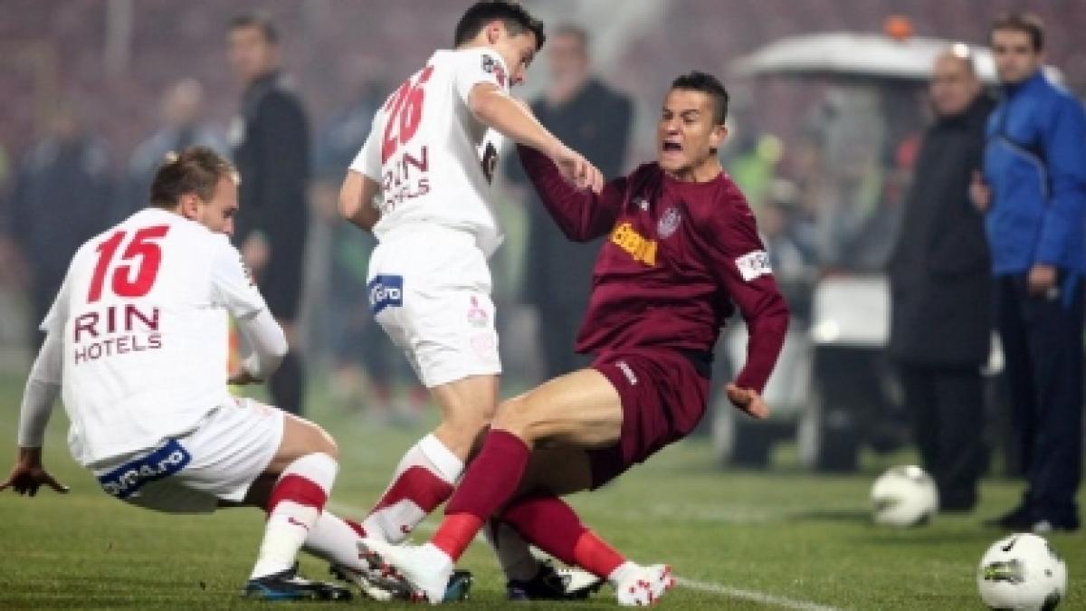 niculae salveaza dinamo in ultimele zece minute ale derby ului cu cfr cluj