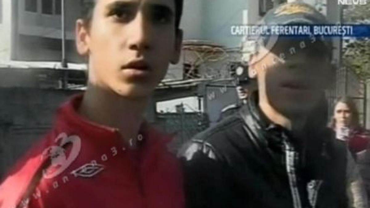 scandal de proportii in cartierul ferentari dupa o razie a mascatilor