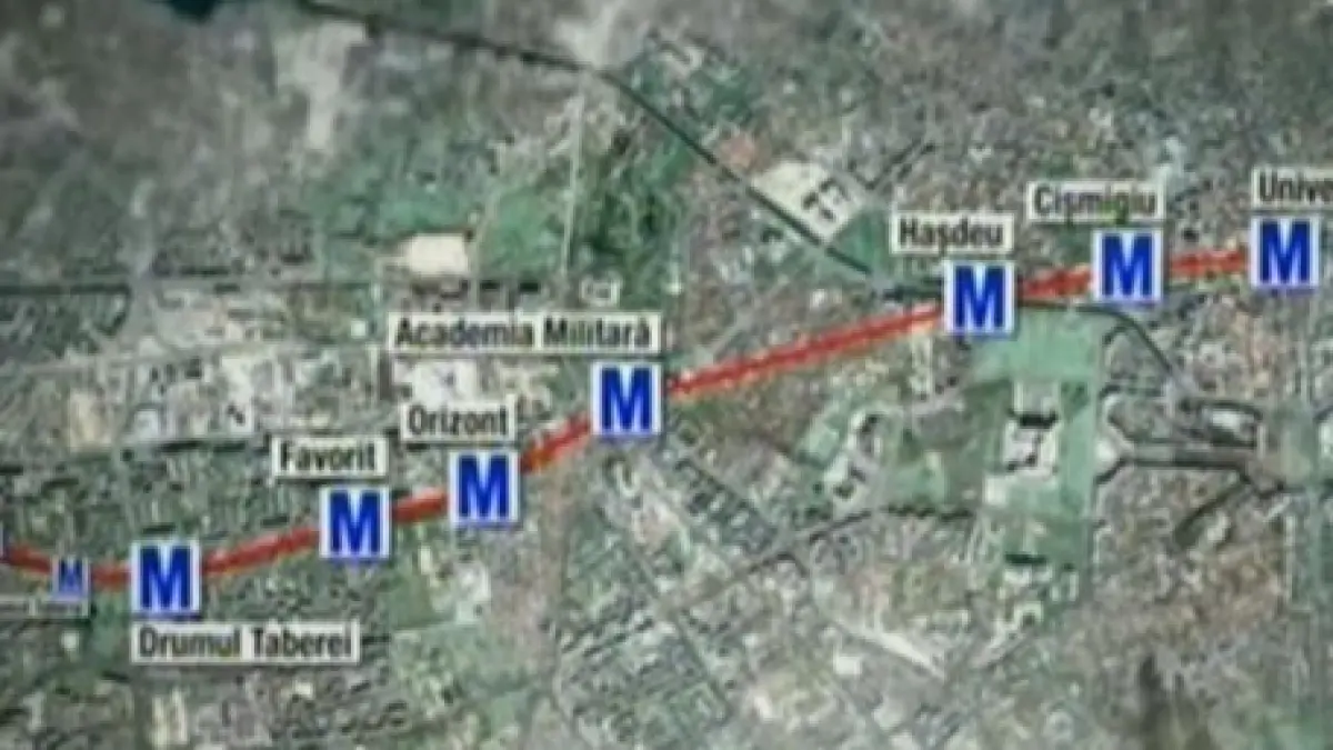soferi atentie au inceput lucrarile la linia de metrou din drumul taberei traficul va fi deviat