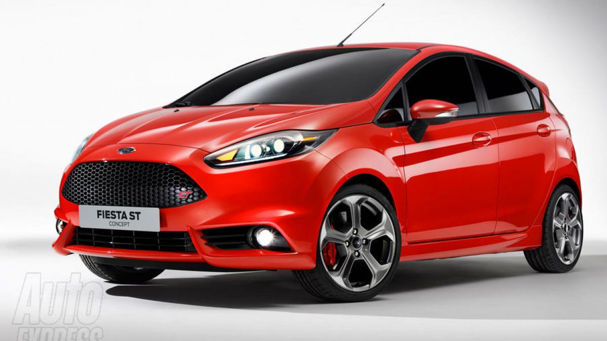 ford fiesta st mini racheta cu cinci usi in primele imagini oficiale