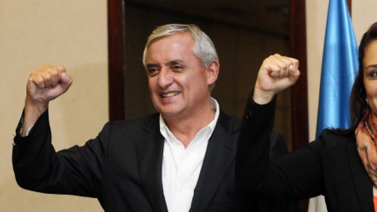 generalul otto perez molina primul fost militar ajuns presedinte in guatemala