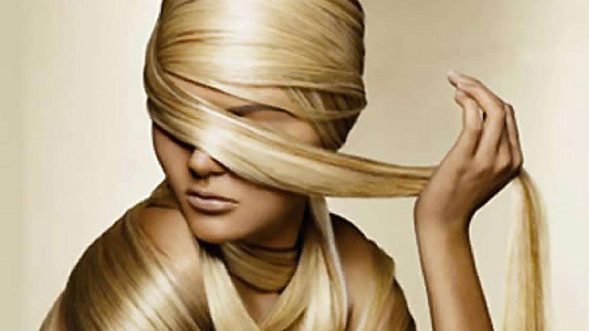 varianta blonda de folosire a scarii rulante