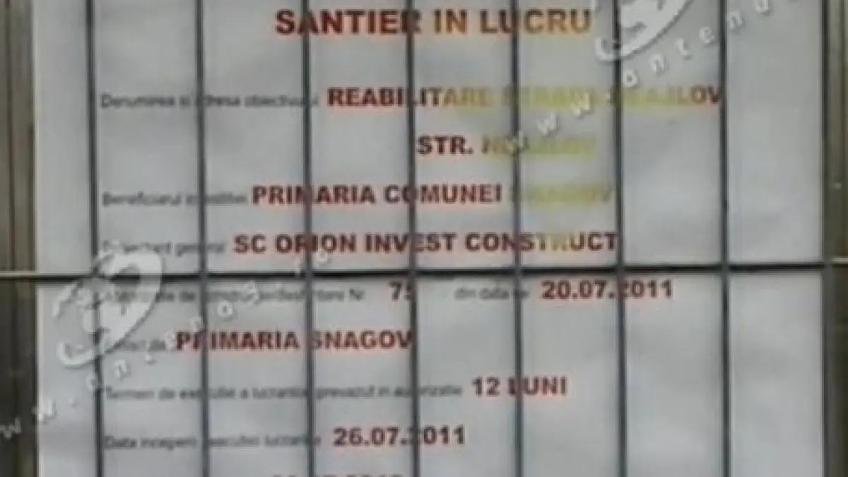 prefectul din ghermanesti a montat porti in mijlocul strazii unde locuieste