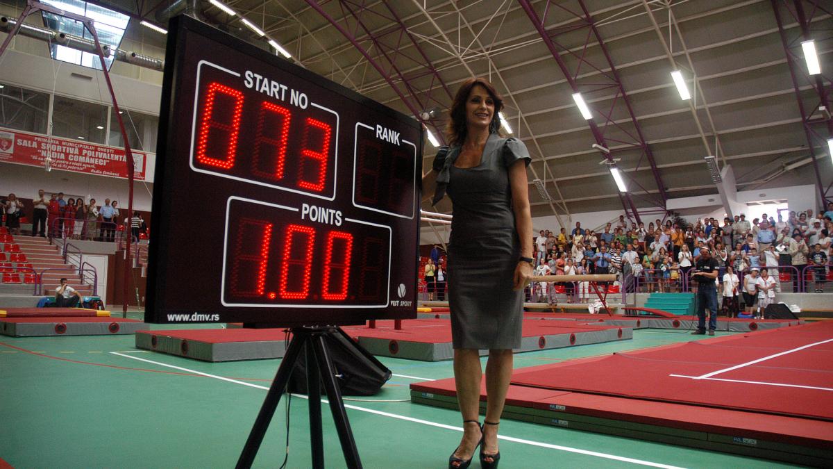 primul 10 din istoria jocurilor olimpice exercitiul nadiei de la montreal