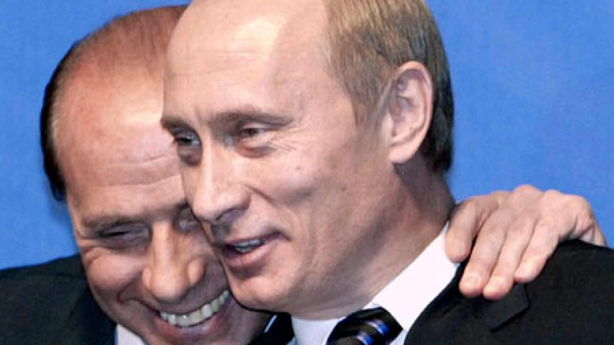 vladimir putin silvio berlusconi este unul dintre ultimii mohicani din politica