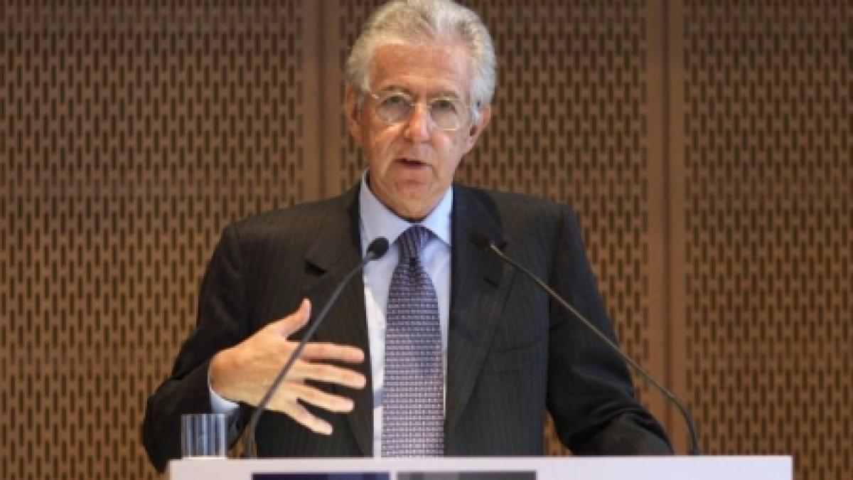 mario monti desemnat de presedintele napolitano sa formeze un nou guvern in italia