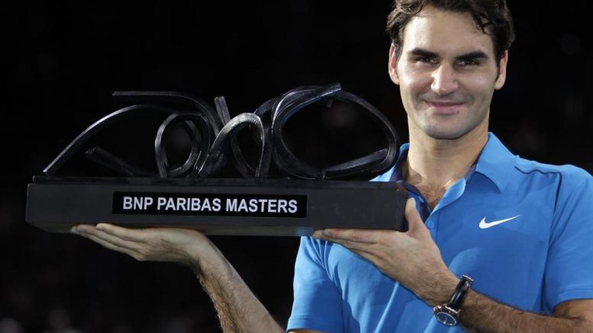 roger federer s a impus pentru prima oara in cariera la mastersul de la paris