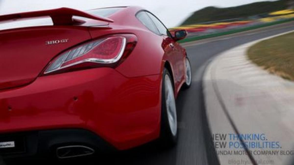hyundai genesis coupe 2013 in primele imagini oficiale
