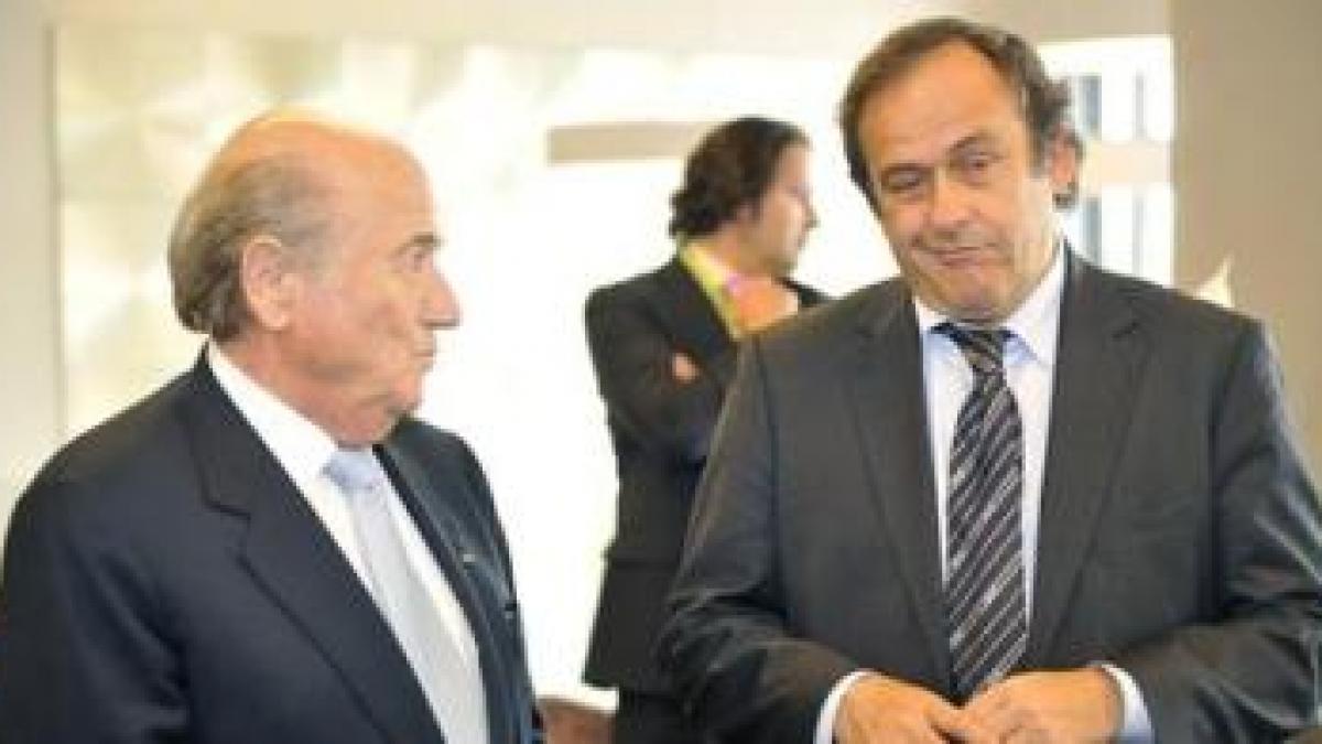 platini despre arbitrii suplimentari poate lui blatter nu ii place ideea ca nu e a lui