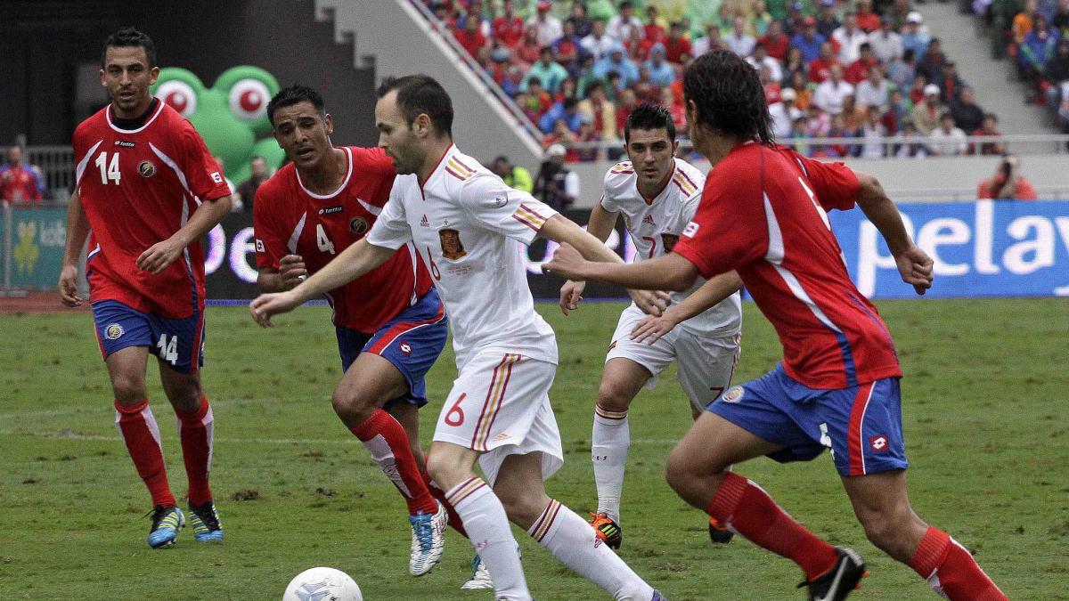 spania a evitat in extremis un esec surprinzator in costa rica