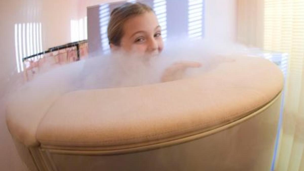 criosauna cum poti sa intineresti la minus 200 de grade