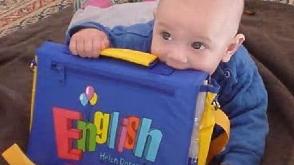 dupa primii pasi bebelusii din sibiu invata limba engleza