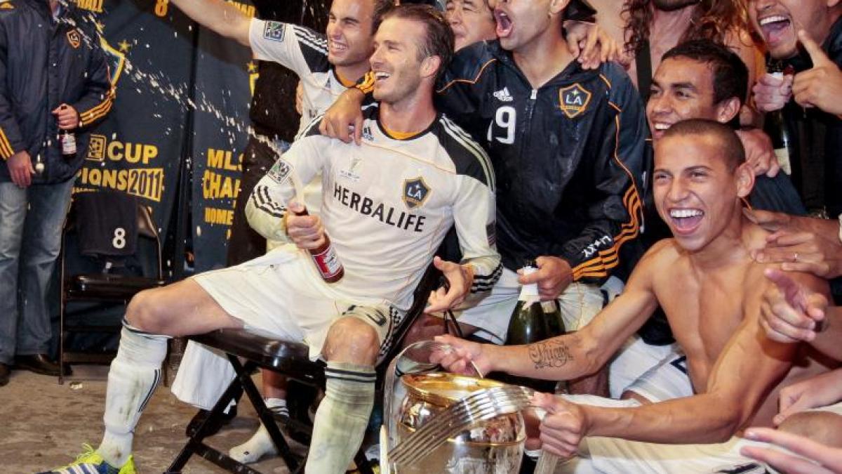 david beckham a devenit campion cu la galaxy in major league soccer