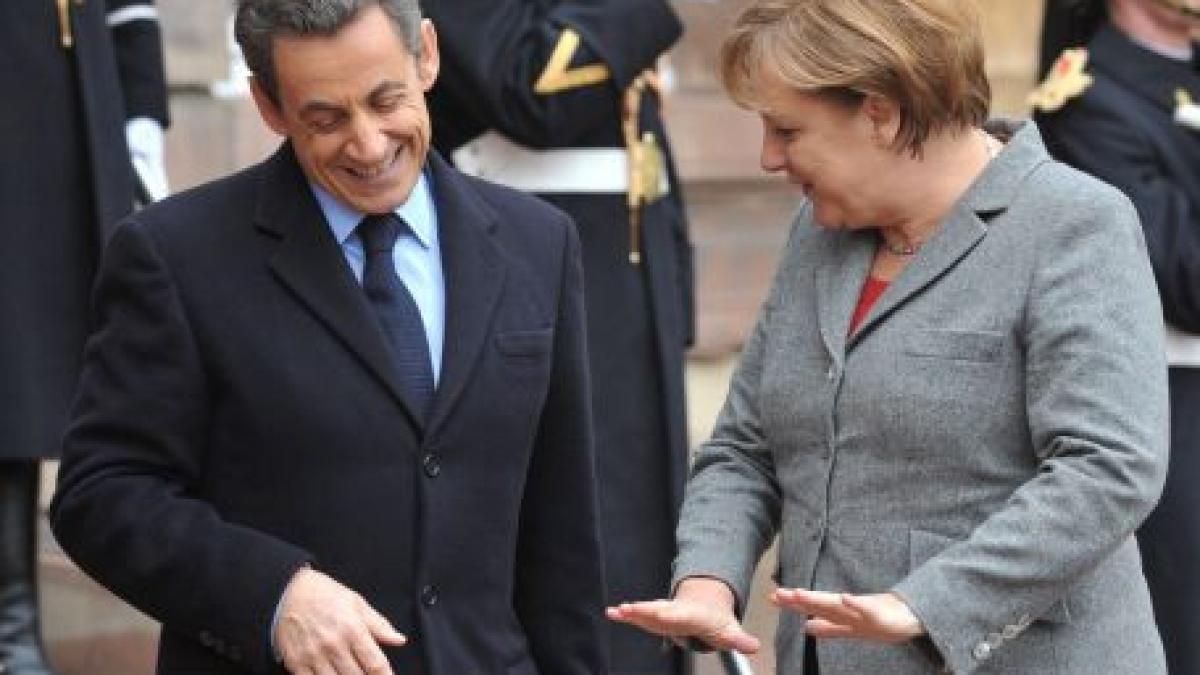 angela merkel si nicolas sarkozy pregatesc masuri mai drastice de combatere a crizei euro