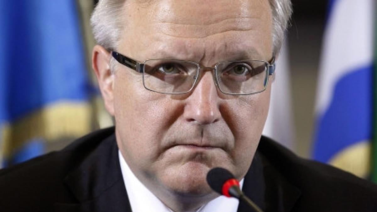 olli rehn urmatoarele 10 zile sunt cruciale pentru salvarea zonei euro