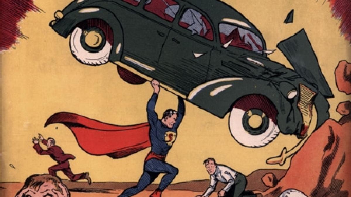 de la 10 centi la 2 16 milioane dolari atat a costat revista cu prima aparitie a lui superman