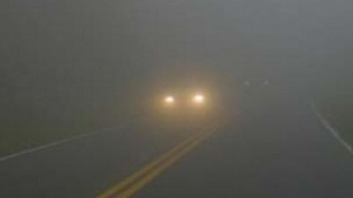 infotrafic avertizare de ceata si vizibilitate redusa pe a3 intre turda si gilau