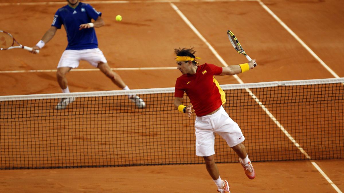 spania conduce dupa prima zi a finalei cupei davis cu 2 0 in fata argentinei