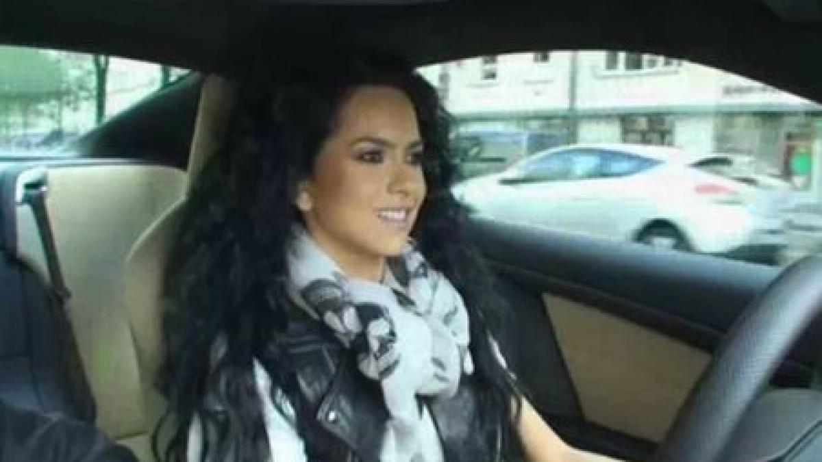 inna conduce trei supermasini la emisiunea auto franceza fast car