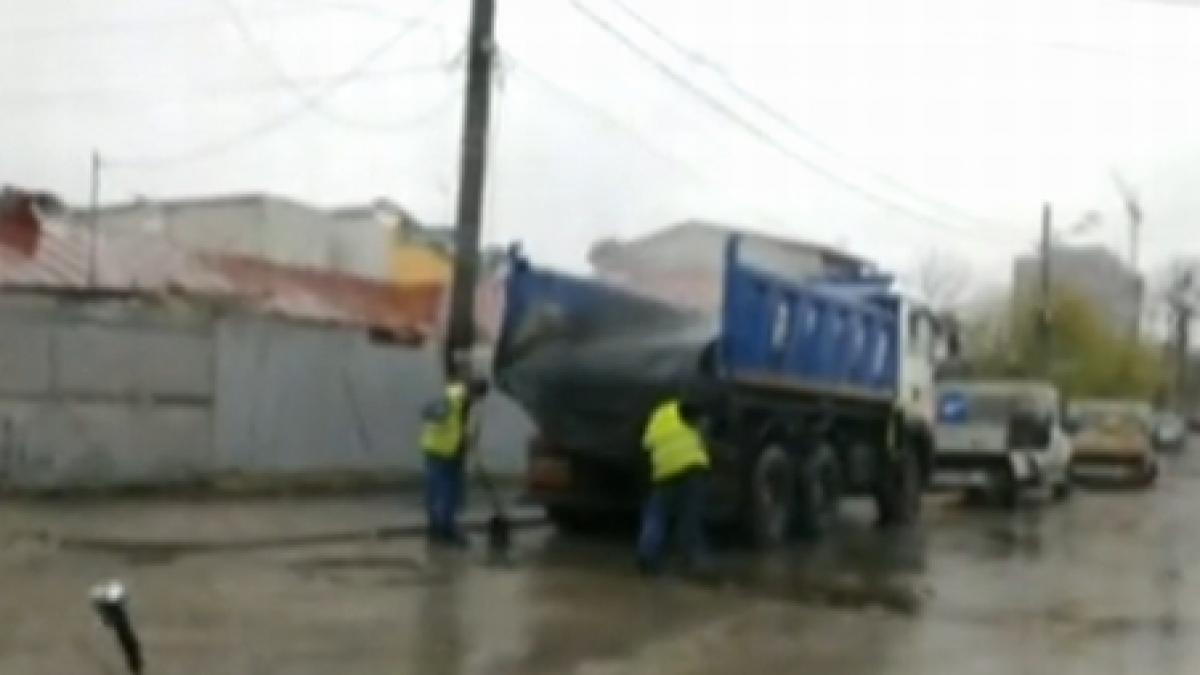 bataie de joc in bucuresti asfaltul se prinde mai bine pe ploaie