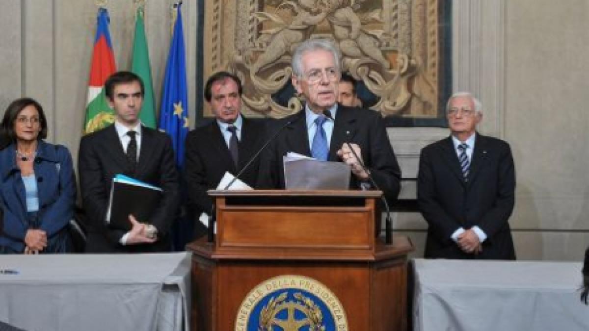 italia a anuntat planul de masuri de austeritate care ar trebui sa aduca tara pe linia de plutire