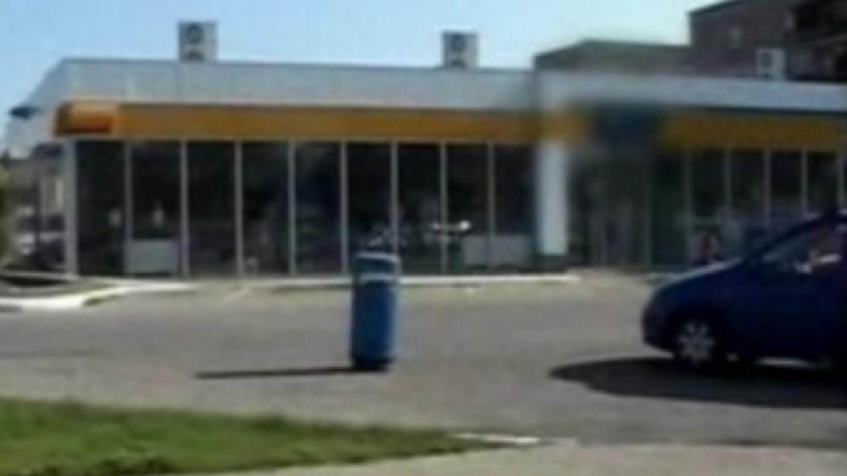 o benzinarie din constanta a fost atacata de catre proprietarii terenului