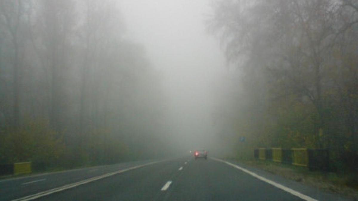 avertizare de ceata valabila pana la ora 12 30 vezi prognoza meteo