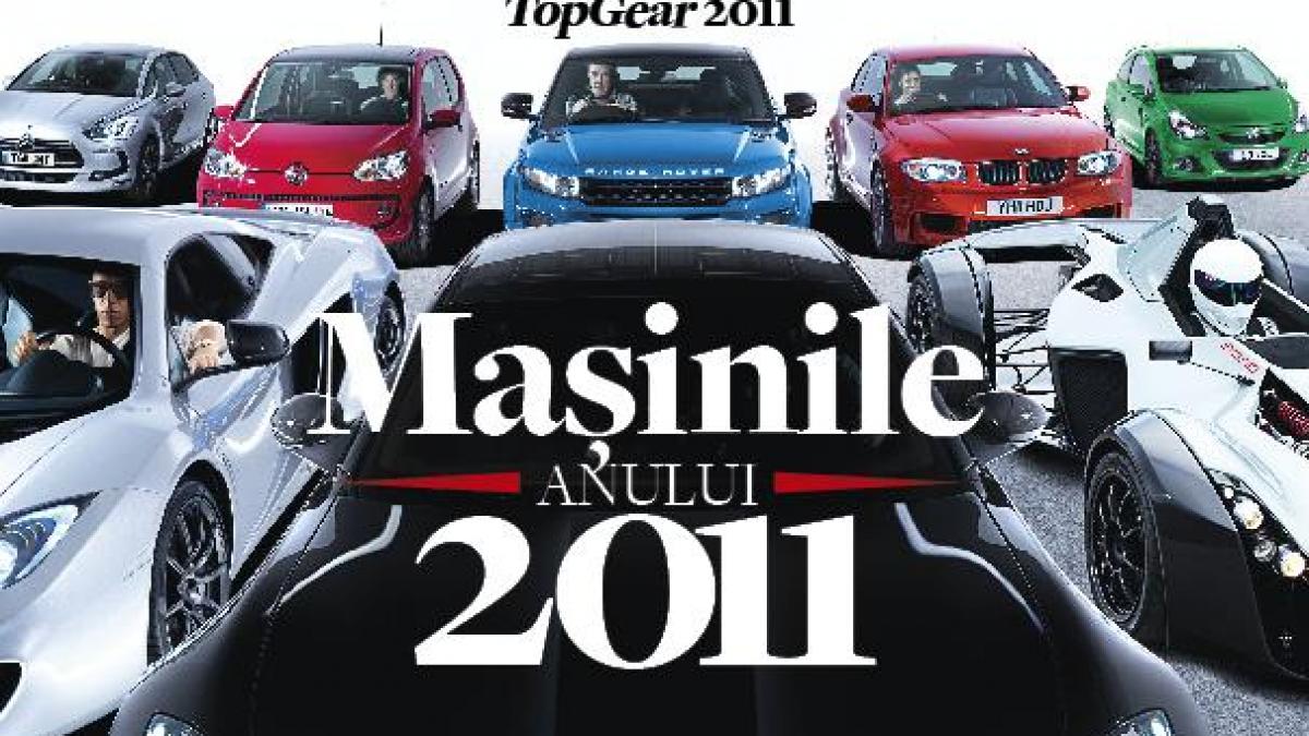 top gear awards 2011 vezi care sunt cele mai tari masini ale anului