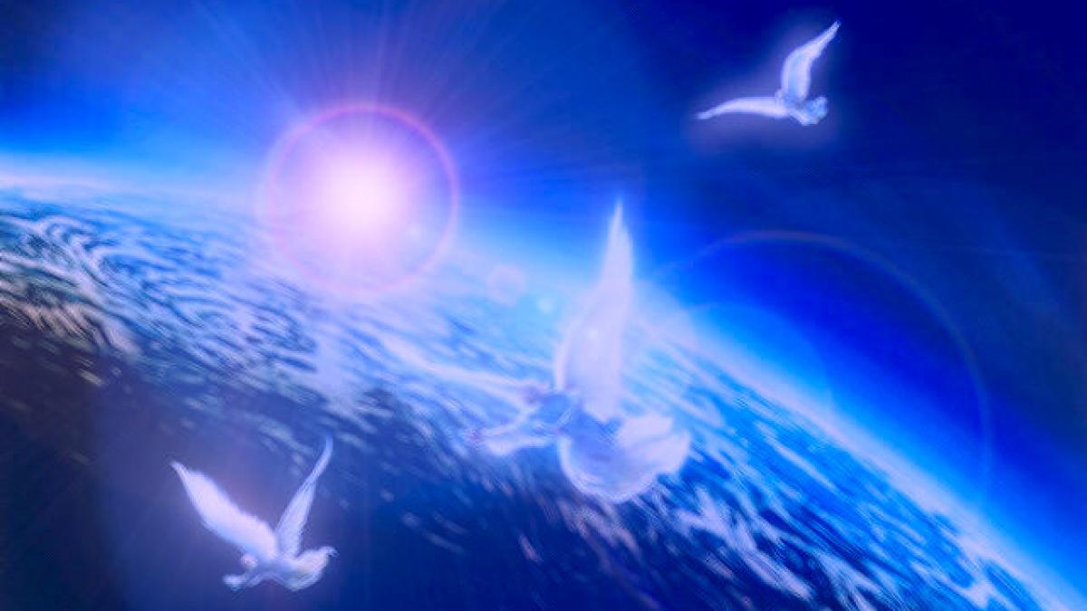 cadoul cerului pentru pamanteni primul inger fotografiat de telescopul hubble