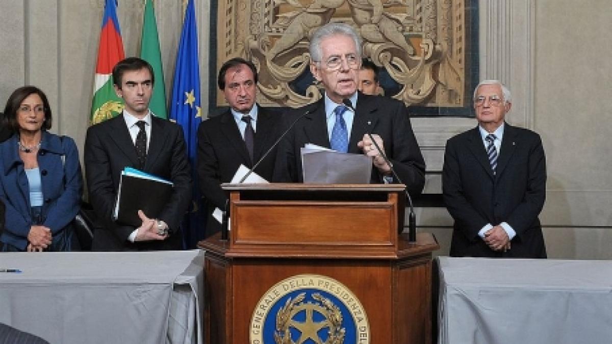 premierul monti a obtinut votul de incredere al deputatilor pentru planul sau anticriza