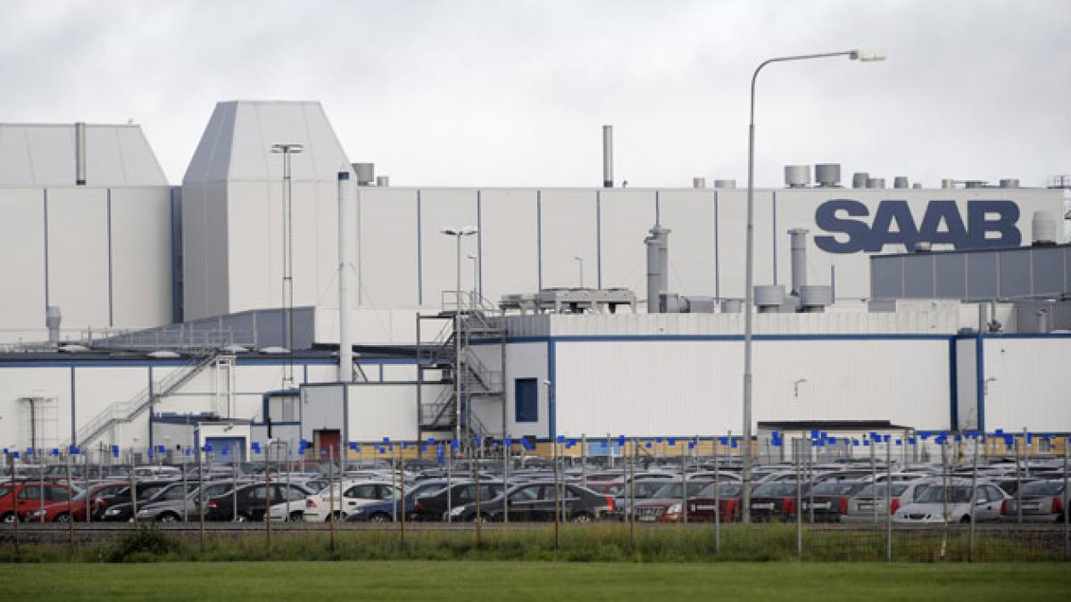 saab depune actele pentru intrarea in faliment in suedia