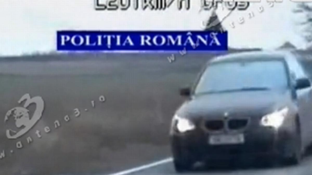 sofer prins gonind cu 207 kilometri la ora pe un drum intens circulat din timis