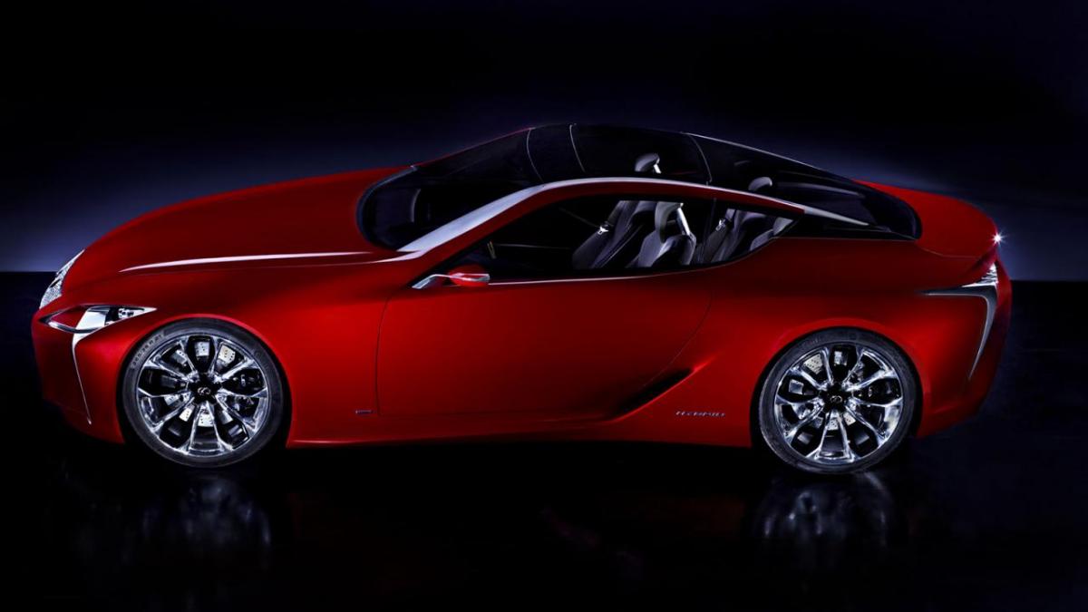 lexus lf lc impresionantul concept sport care va debuta la detroit