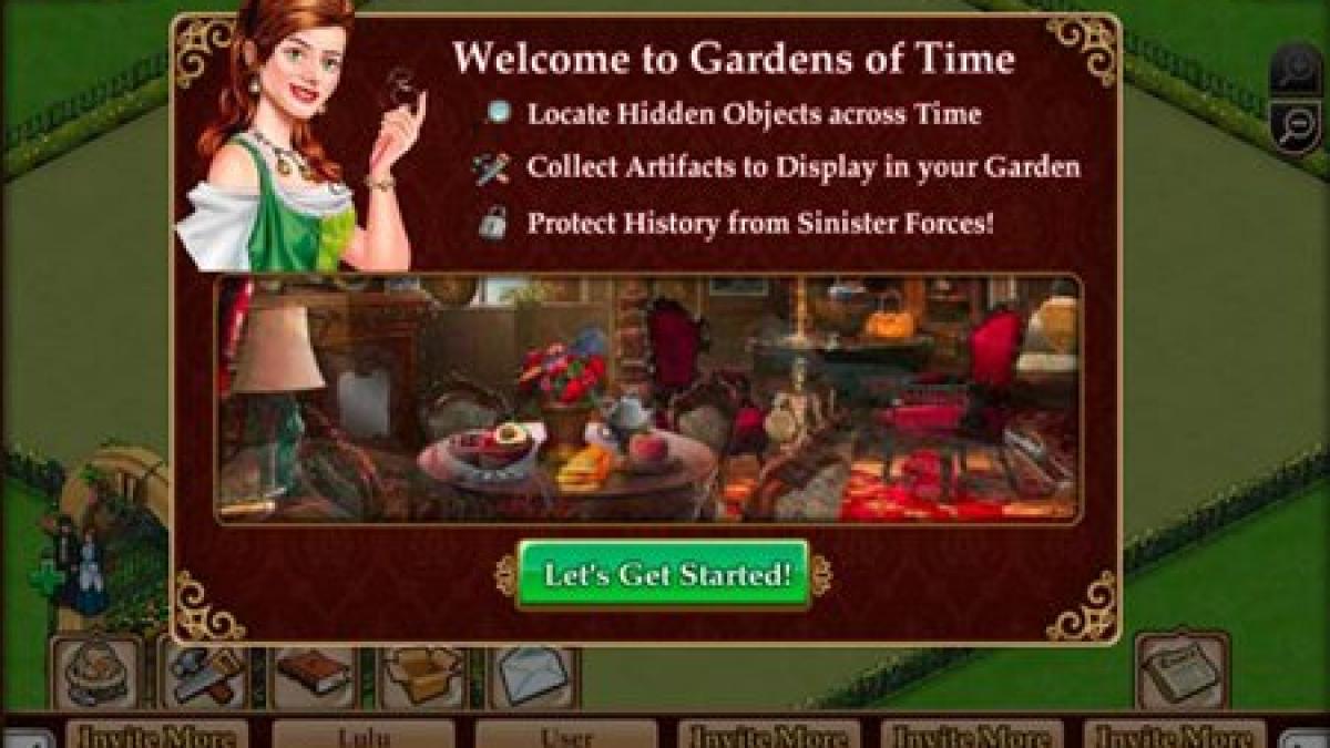 cel mai popular joc de pe facebook in 2011 este gardens of time