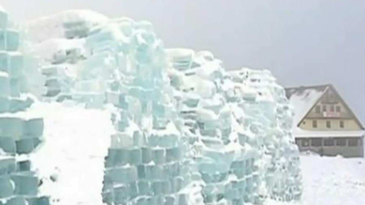 hotelul de gheata de la balea celebru in toata europa bbc a difuzat imagini din interiorul