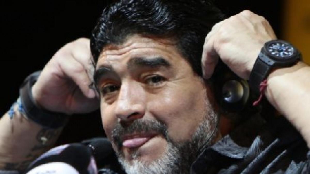 maradona amendat pentru ca l a jignit pe olaroiu