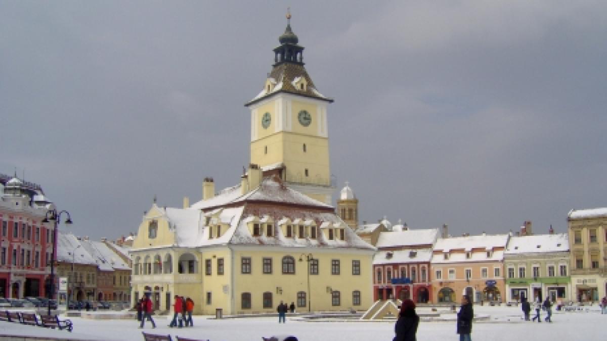 brasovenii au parte de un revelion de criza in piata sfatului