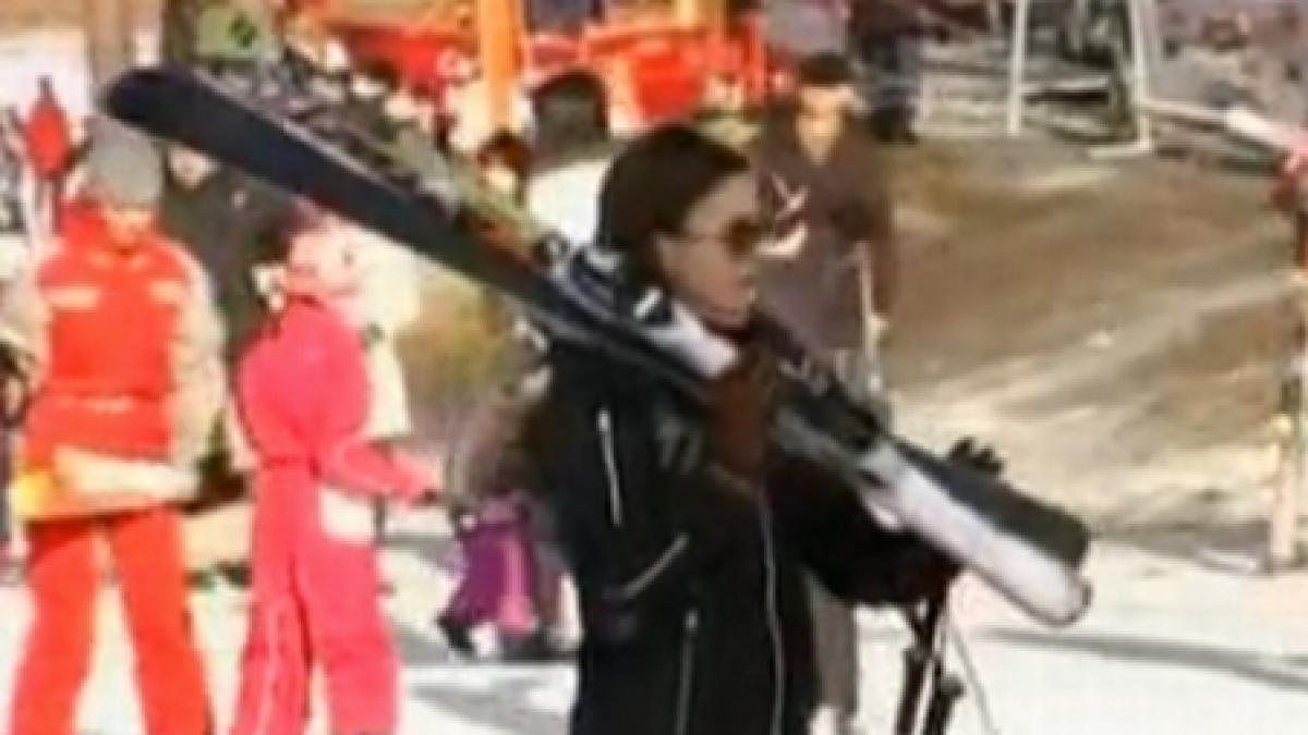 frumoasele rusoaice au luat cu asalt partiile de pe valea prahovei au venit puse pe distractie si