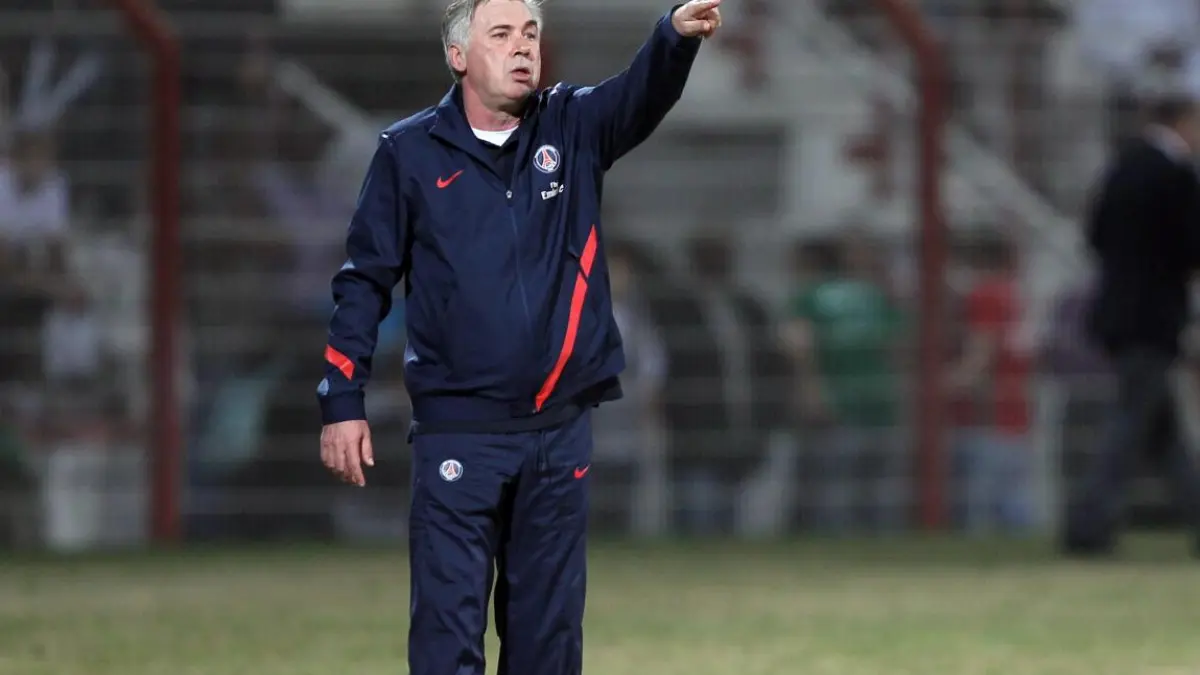 carlo ancelotti a obtinut o victorie dramatica la debutul pe banca lui psg