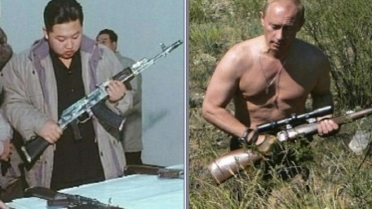 modelul rusesc copiat de nord coreeni kim jong un la fel de impunator ca vladimir putin