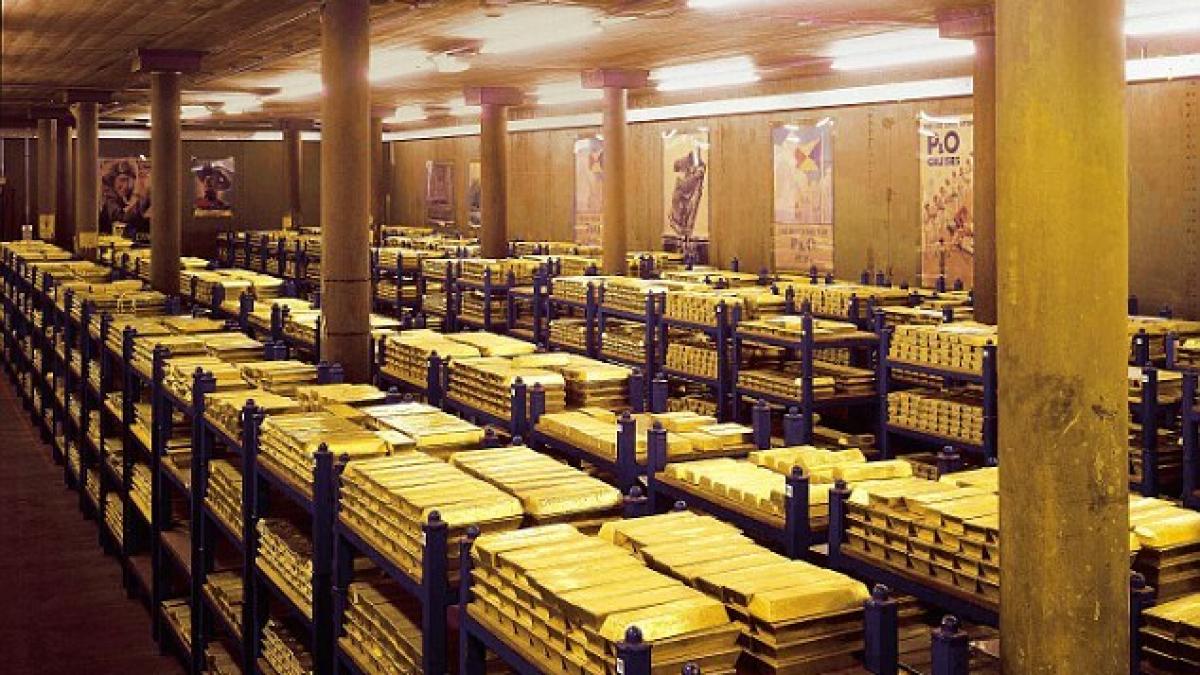 n ai mai vazut niciodata asa ceva imagini cu rezerva de aur a angliei