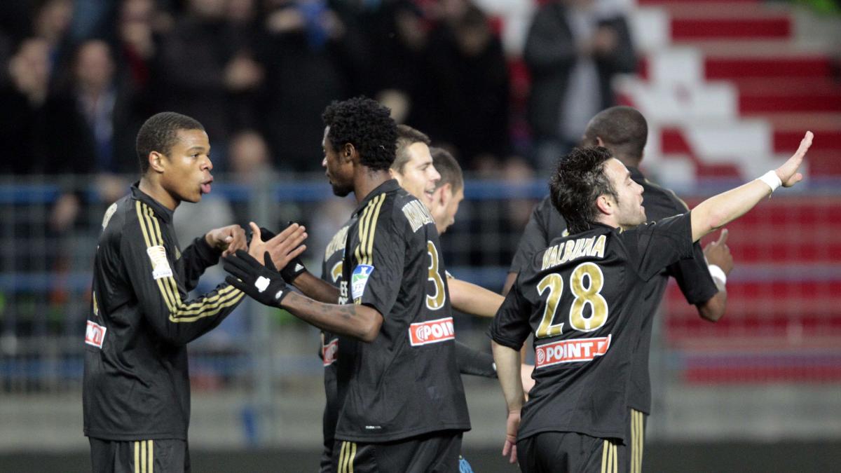 olympique marseille s a calificat in semifinalele cupei ligii frantei dupa 3 0 cu caen