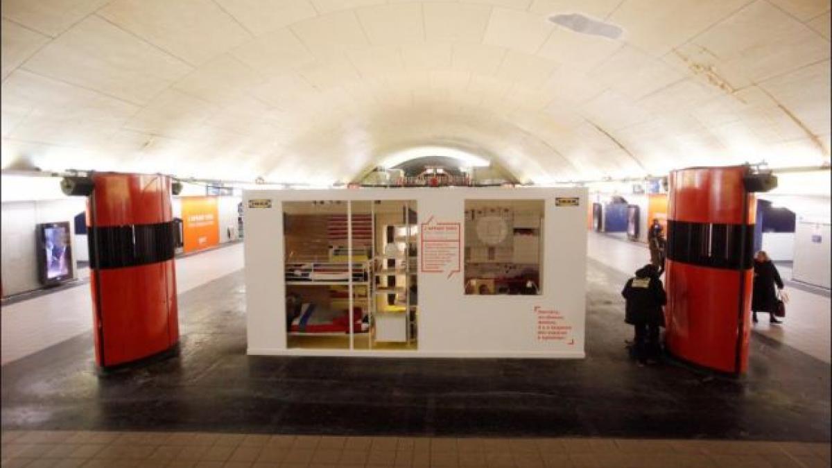 apartament inedit intr o statie de metrou din paris